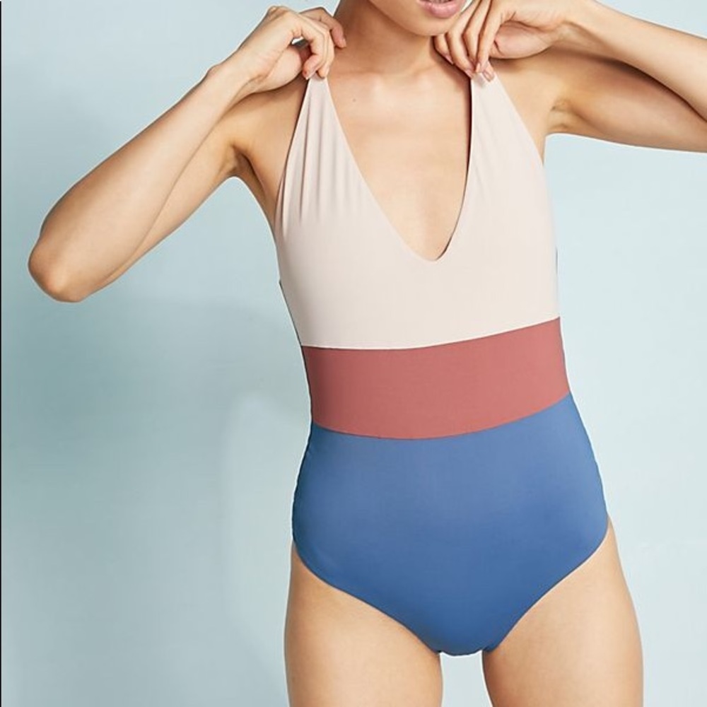 Anthropologie Chase Reversible One-Piece